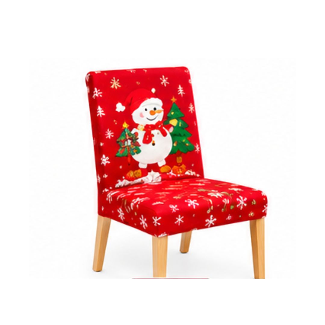 SET DE 6 FORROS NAVIDEÑOS DE SILLAS - 1