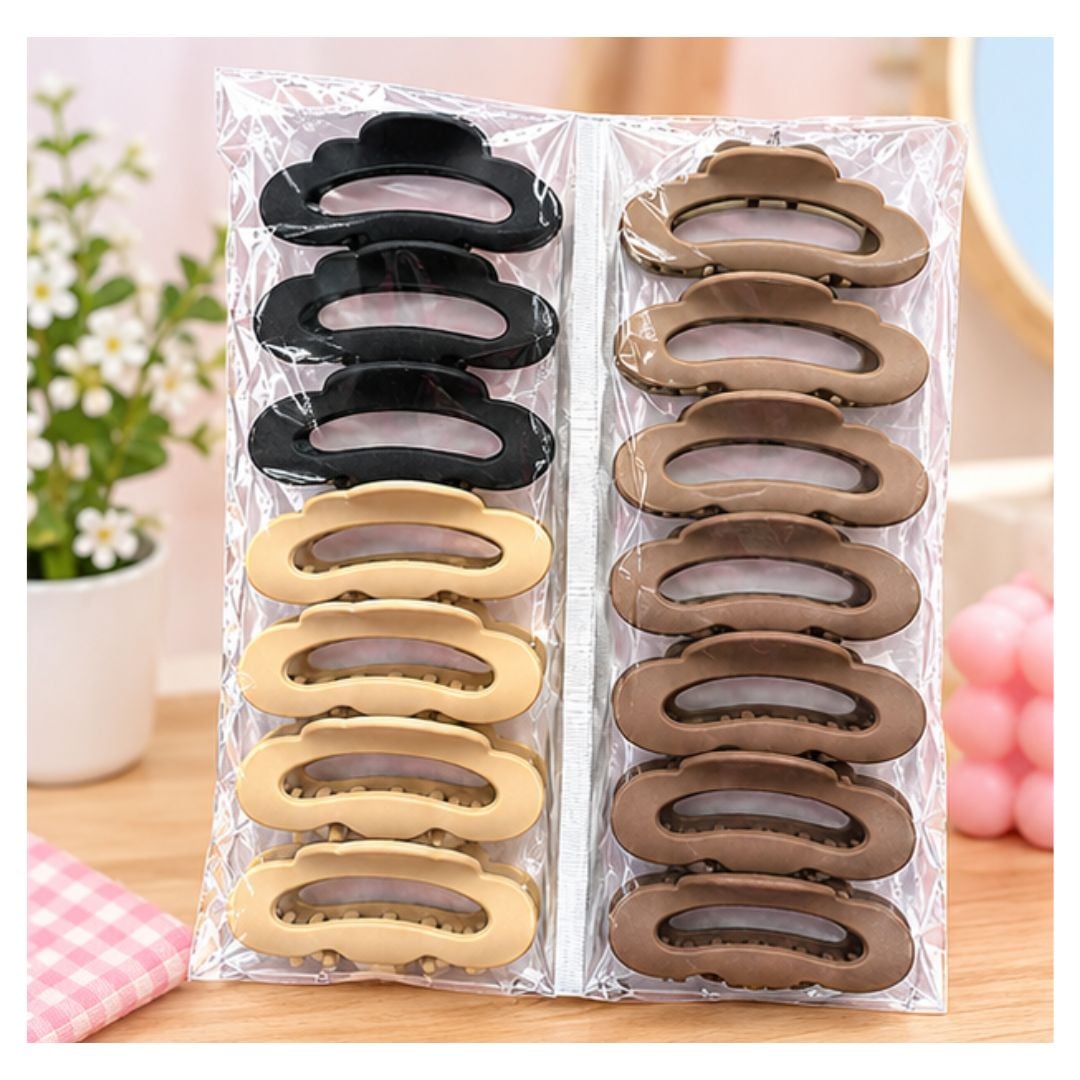 PACK DE 6 DE GANCHO TIPO GARRA PARA CABELLO - 1