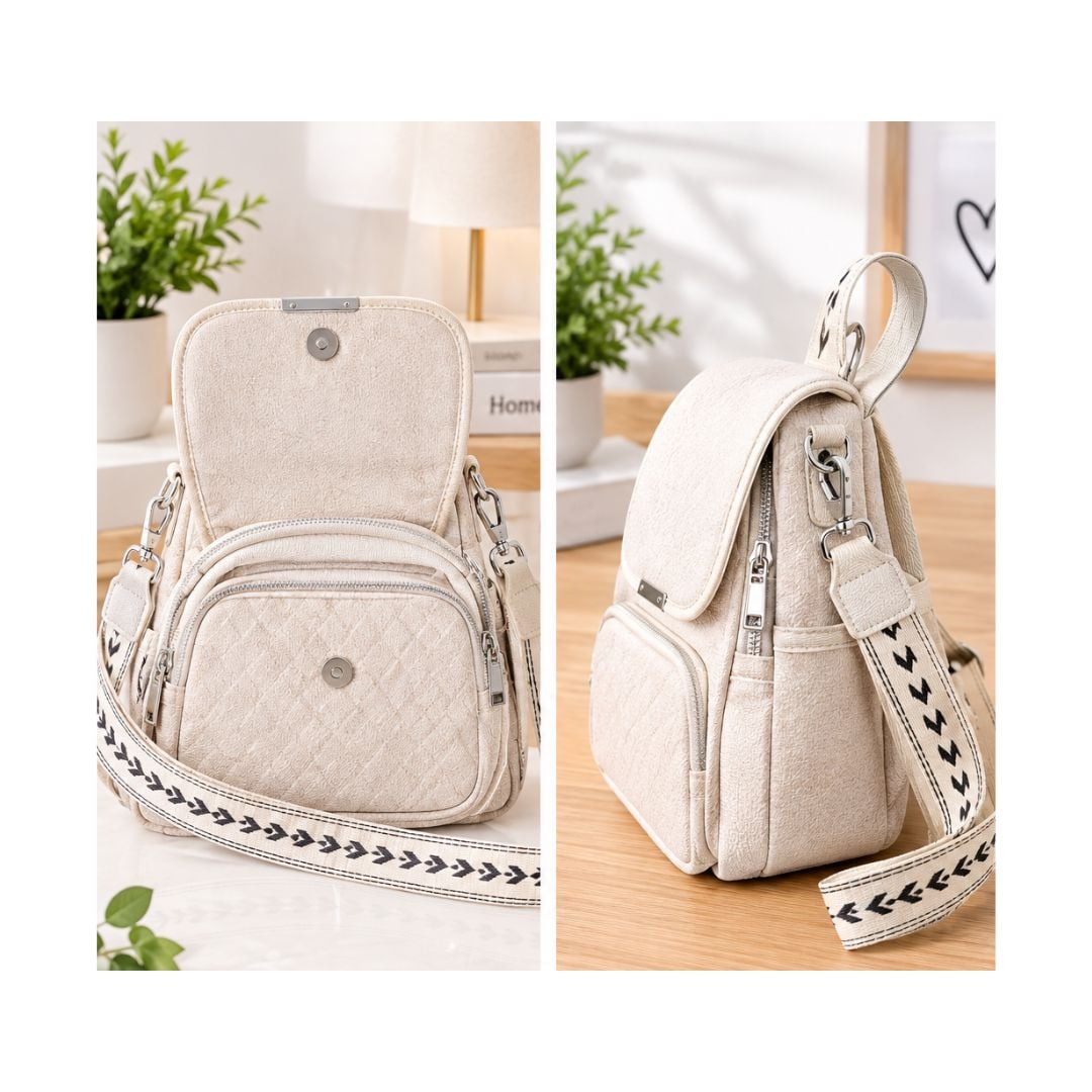 MOCHILA CON CORREA PARA DAMA - 1