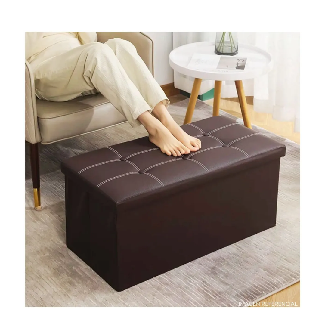 BANQUETA PLEGABLE EN FORMA BAUL - 1