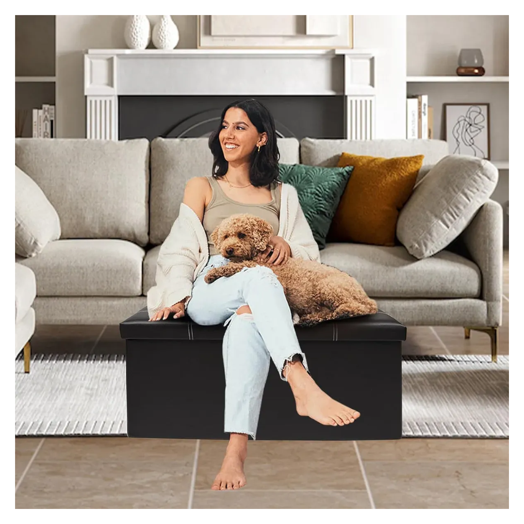 BANQUETA PLEGABLE EN FORMA BAUL - 5