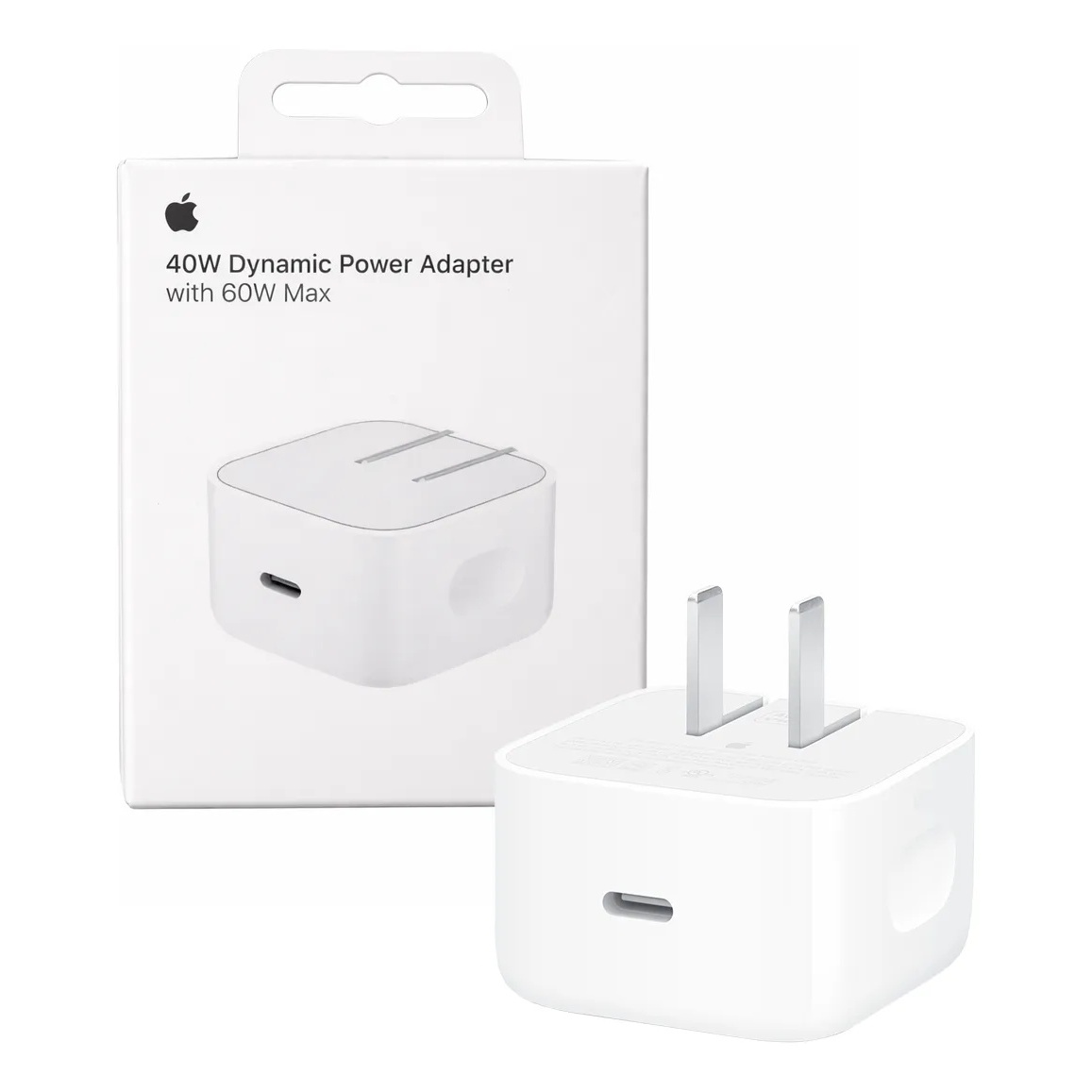 CARGADOR APPLE 40W USB-C CARGA RÁPIDA A3351 MAX 60W - 1