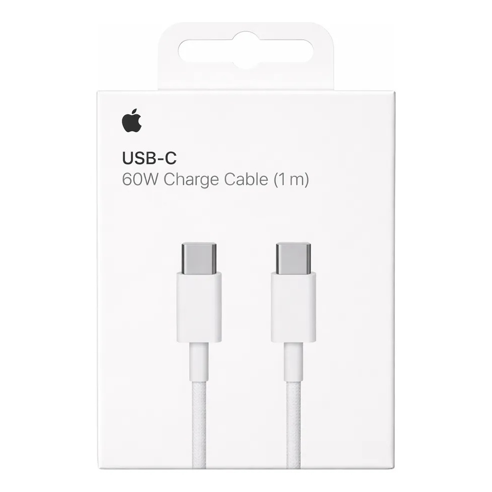 CABLE APPLE USB C A USB C 60W 1 METRO CARGA RÁPIDA - 3