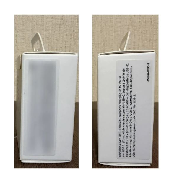 CABLE APPLE USB C A USB C 240W 2M CARGA RÁPIDA - 4