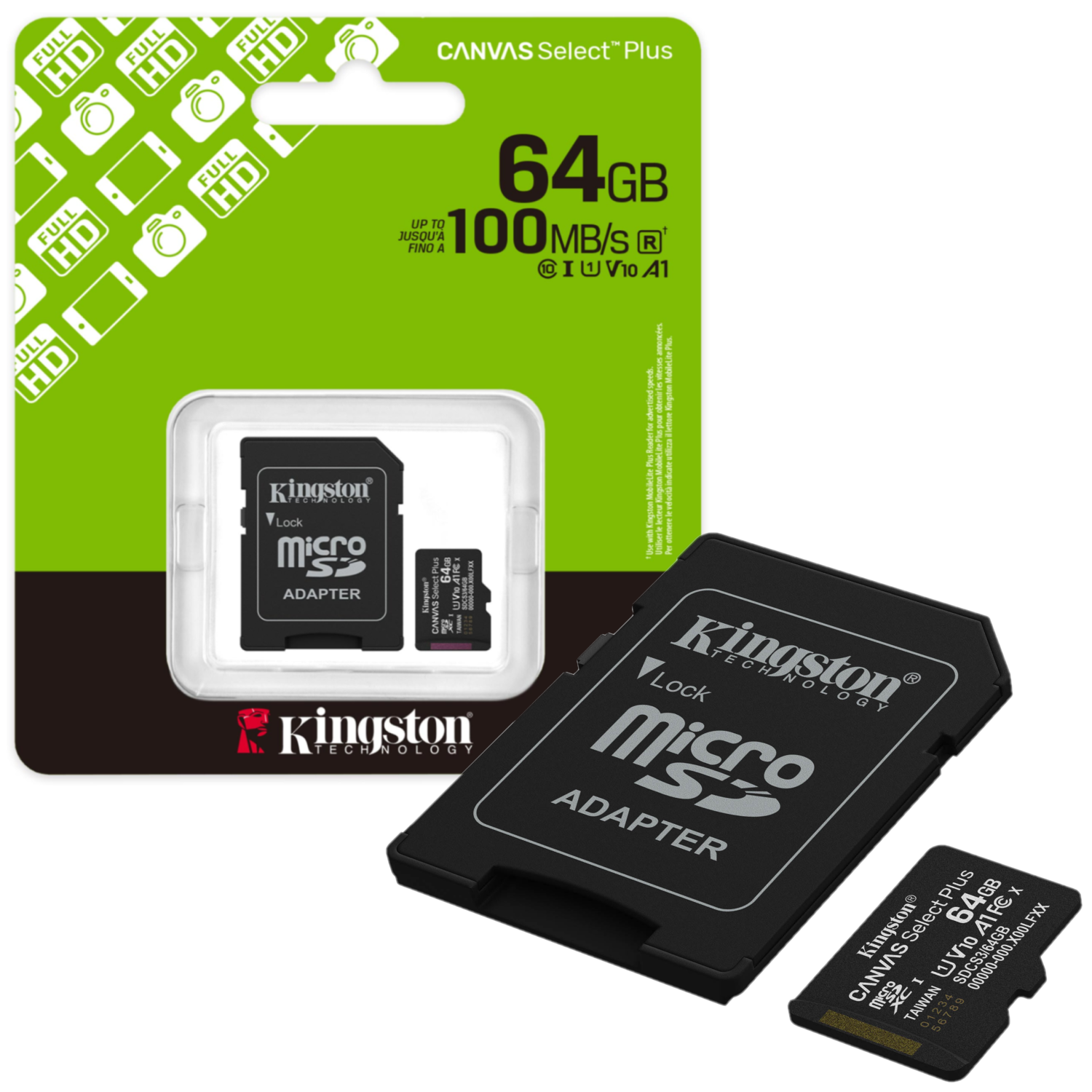 MEMORIA MICRO SD KINGSTON 64GB - 1