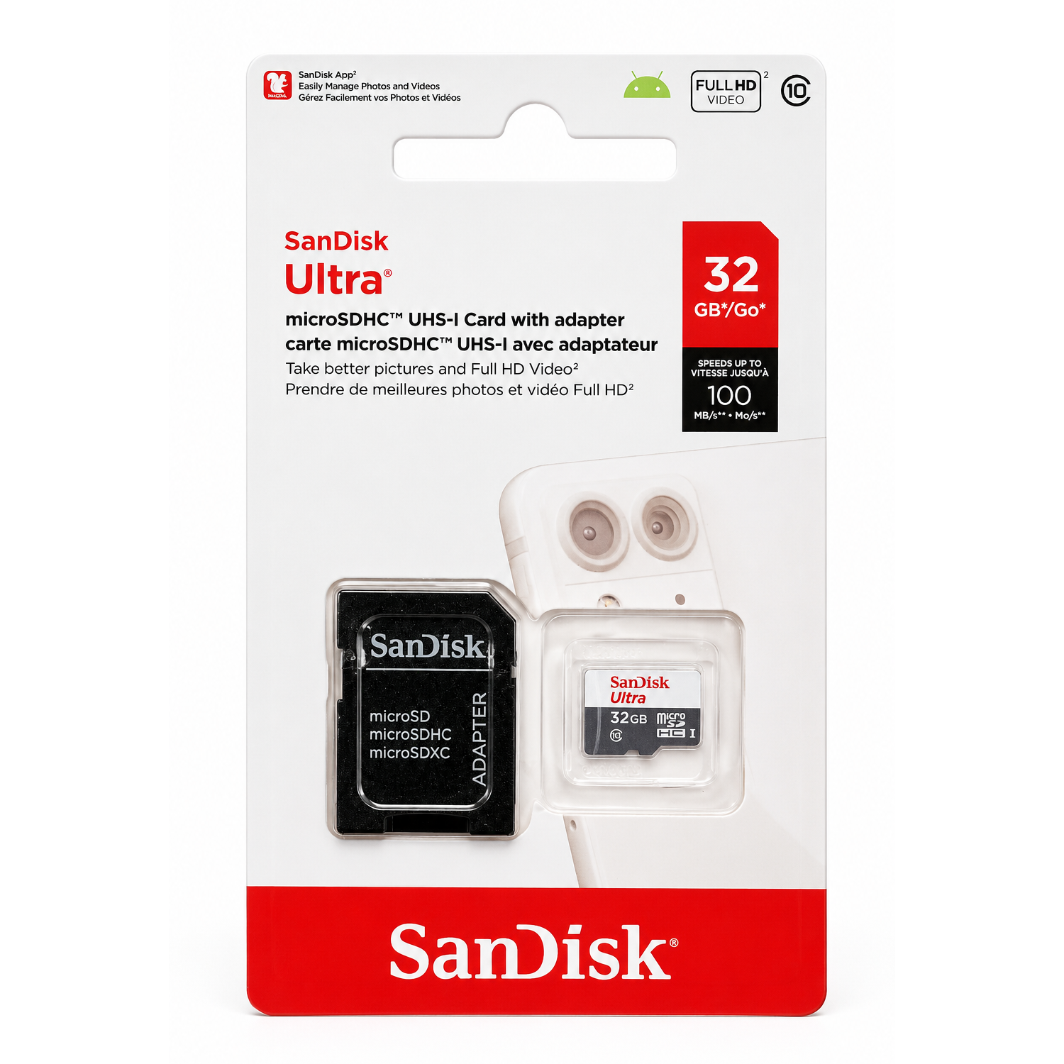 MEMORIA MICRO SD SANDISK 32 GB ULTRA - 3