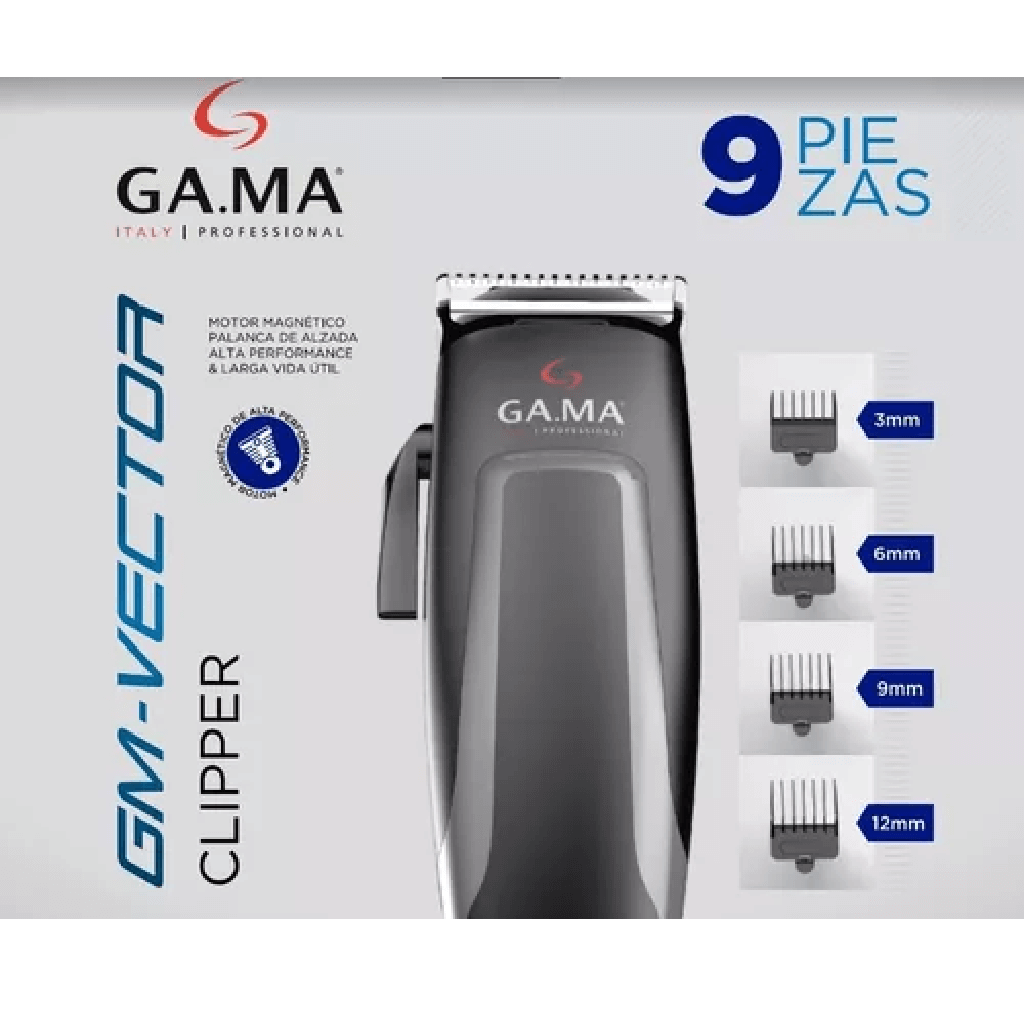 CORTADORA DE CABELLO GAMA VECTOR 9PZ - 4