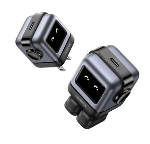 CARGADOR PARA CELULAR UGREEN 30W USB-C ROBOT NEGRO - 3