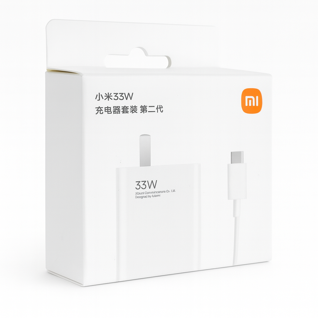 CARGADOR XIAOMI CON CABLE CARGA RÁPIDA 33W - 4