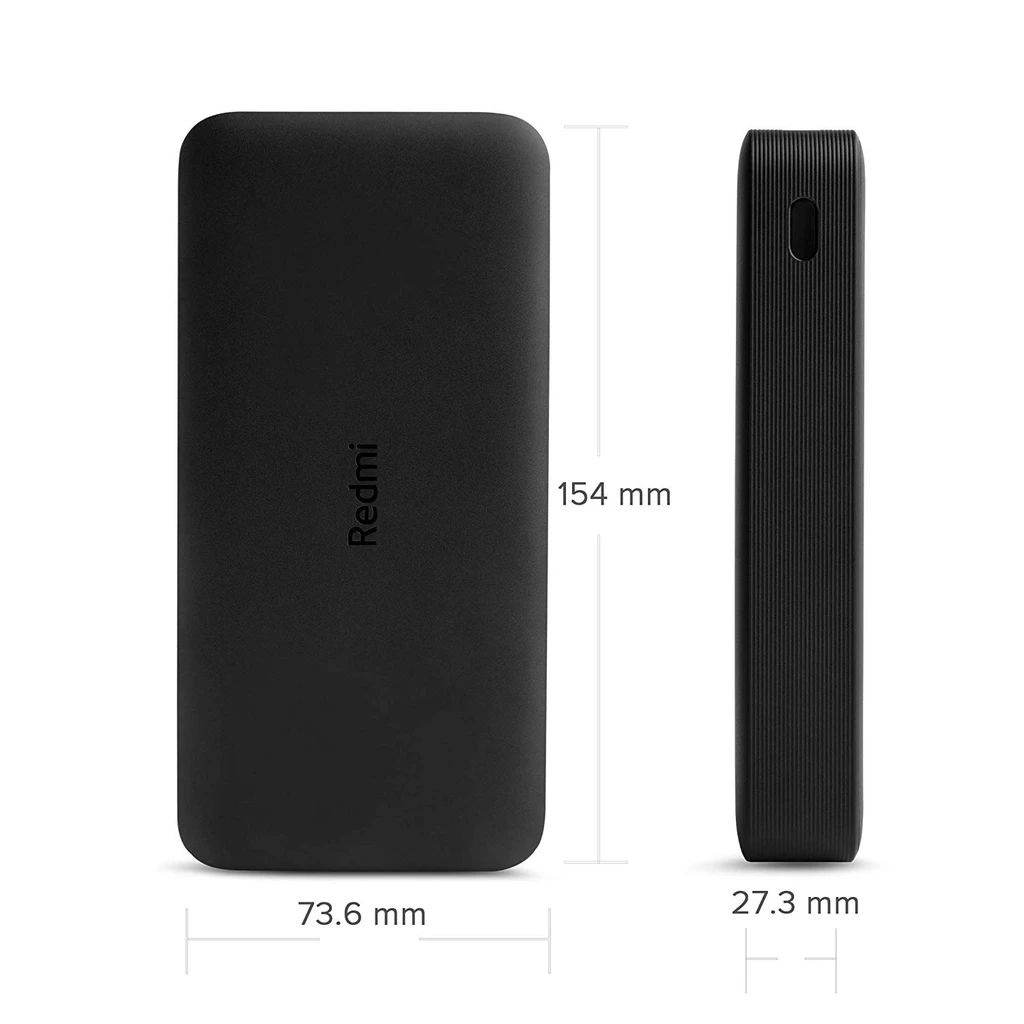 POWER BANK XIAOMI 20000 MAH CARGA RÁPIDA NEGRO - 6