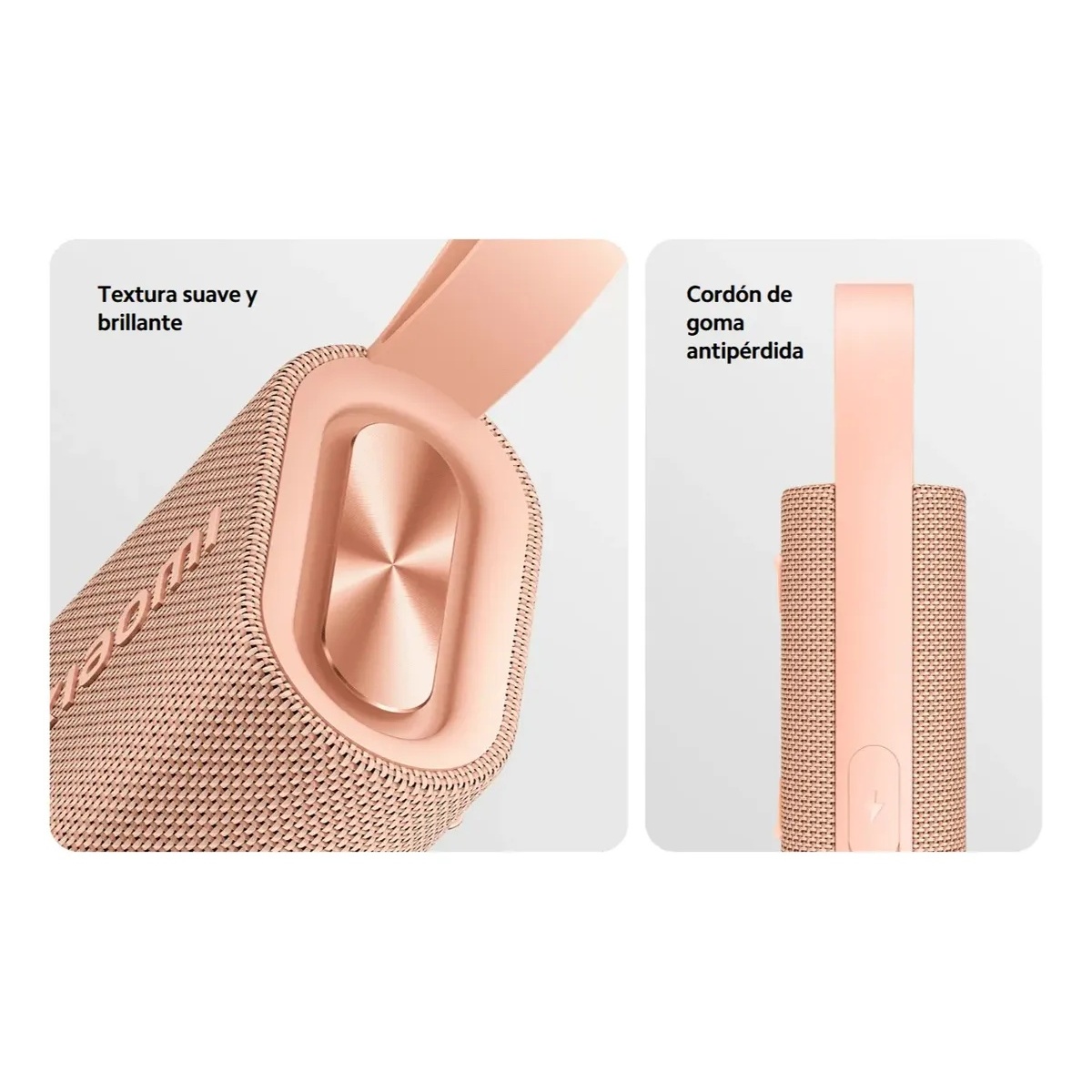 PARLANTE XIAOMI POCKET 5W BLUETOOTH PORTÁTIL ROSA - 3
