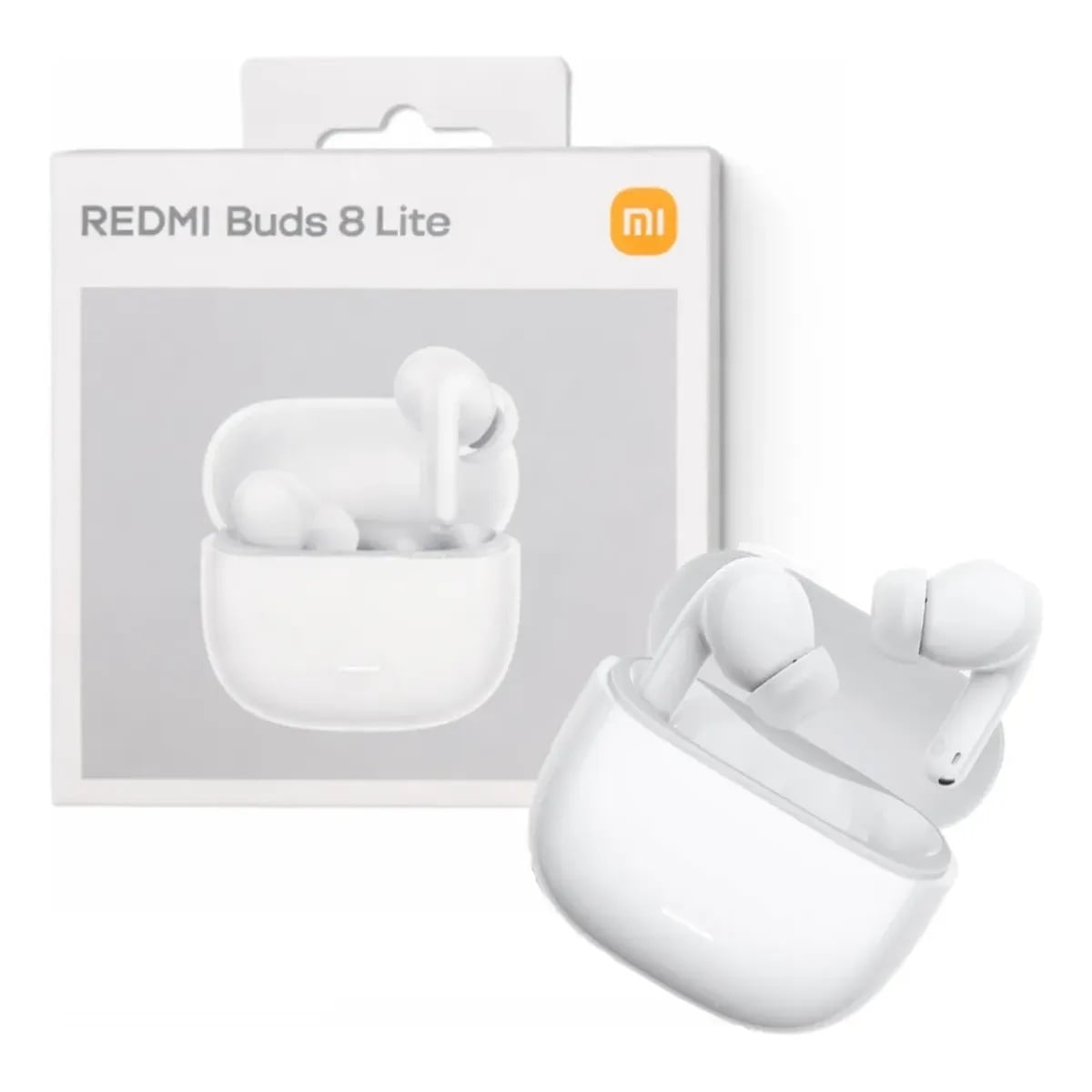 AUDÍFONOS XIAOMI REDMI BUDS 8 LITE BLUETOOTH BLANCO - 1