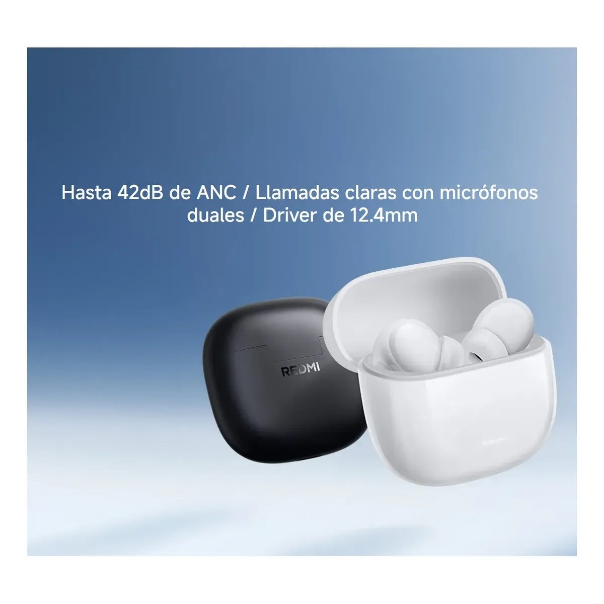 AUDÍFONOS XIAOMI REDMI BUDS 8 LITE BLUETOOTH BLANCO - 5