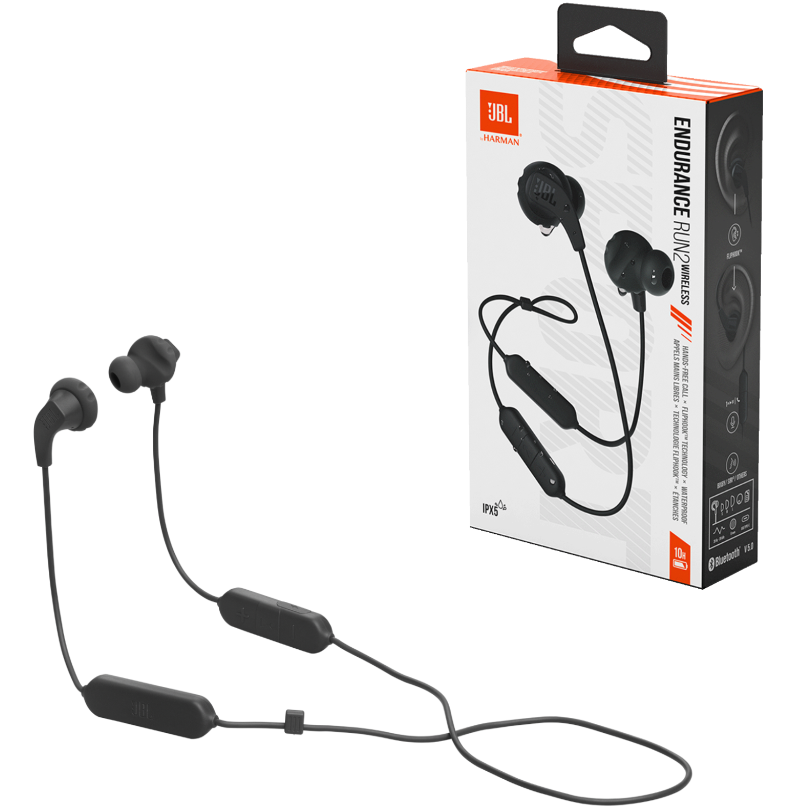AUDÍFONOS JBL ENDURANCE RUN 2 INALÁMBRICOS DEPORTIVO - 1