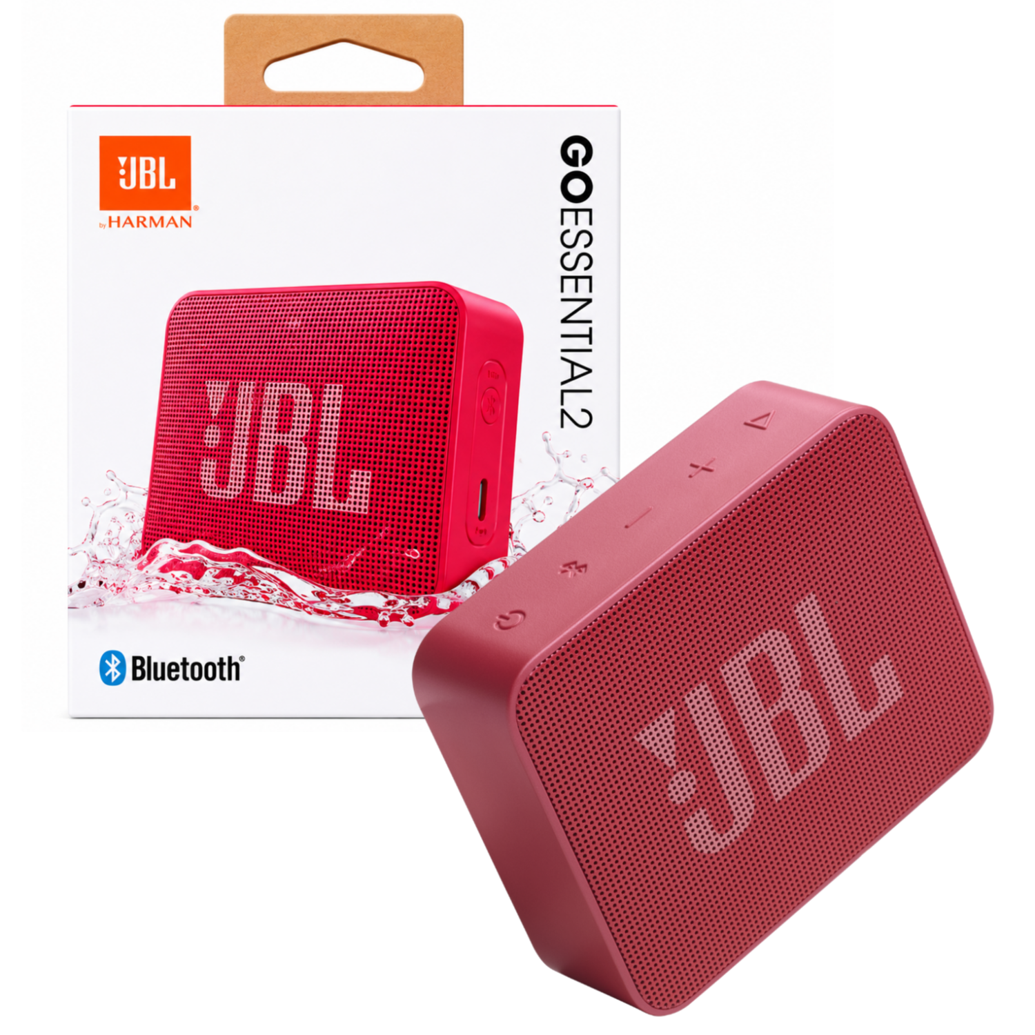 PARLANTE BLUETOOTH JBL GO ESSENTIAL 2 ROJO - 1