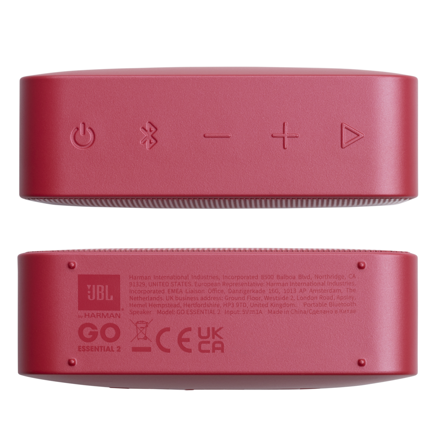 PARLANTE BLUETOOTH JBL GO ESSENTIAL 2 ROJO - 4