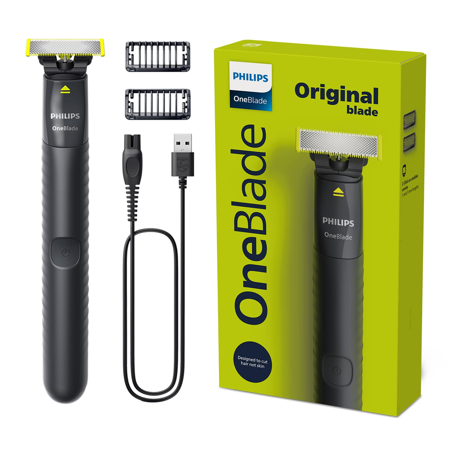 AFEITADORA PHILIPS ONE BLADE QP1424 - 1