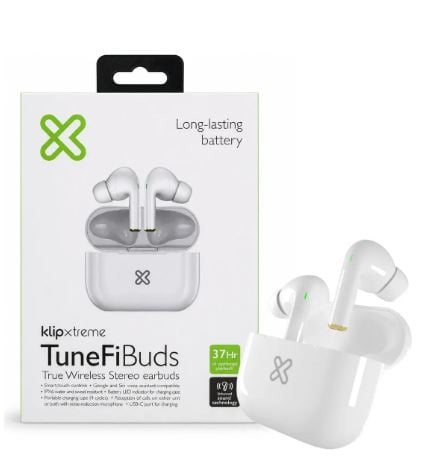 AUDÍFONO BLUETOOTH KLIP XTREME KTE-250 BLANCO - 1