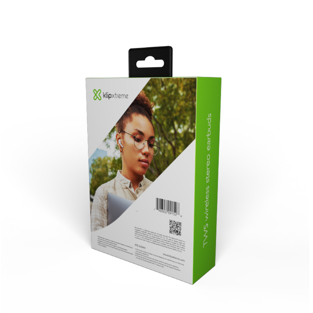AUDÍFONO BLUETOOTH KLIP XTREME KTE-250 BLANCO - 2