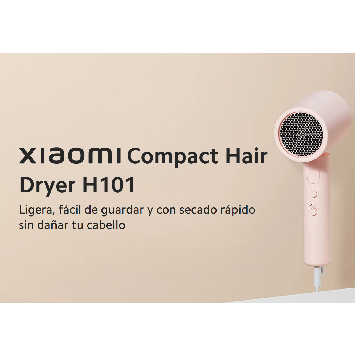 SECADORA DE CABELLO XIAOMI 1600W H101 ION PLEGABLE - 2