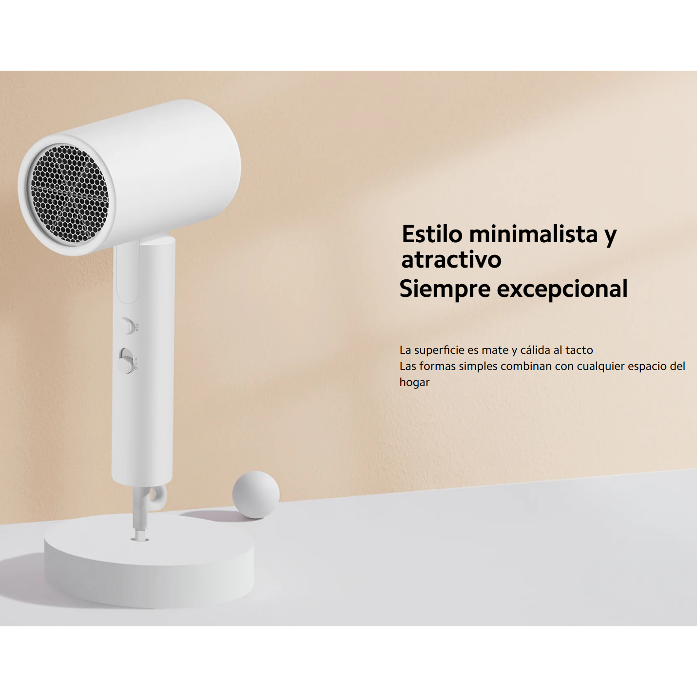 SECADORA DE CABELLO XIAOMI 1600W H101 ION PLEGABLE - 5