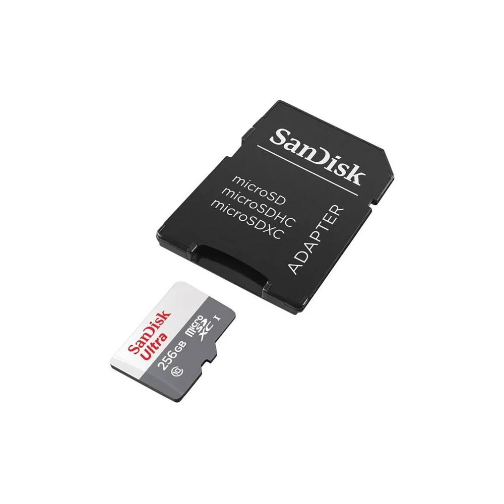 MEMORIA MICRO SD SANDISK 256GB ULTRA CLASE 10 - 4