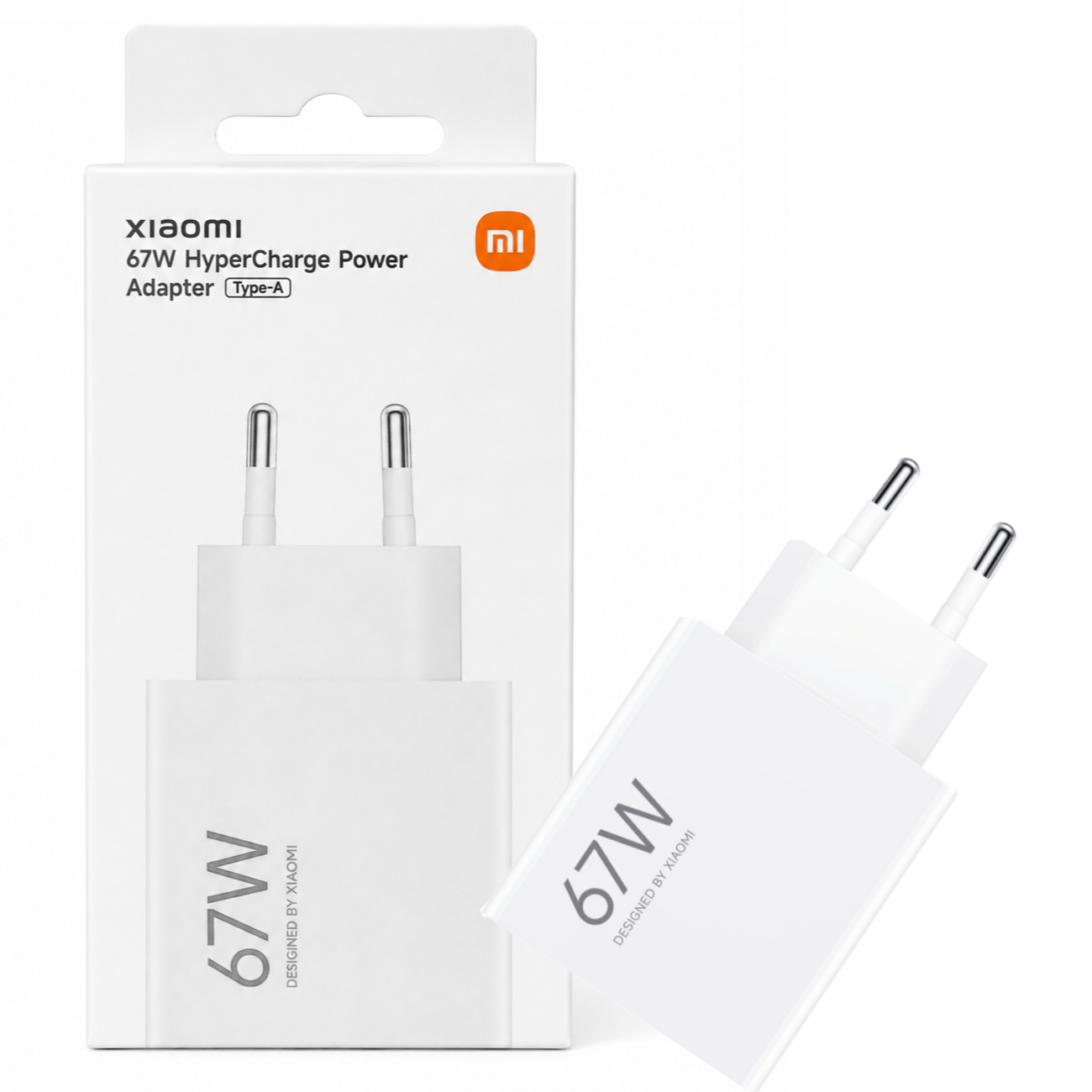 CARGADOR XIAOMI 67W CARGA RÁPIDA TURBO CHARGE - 1