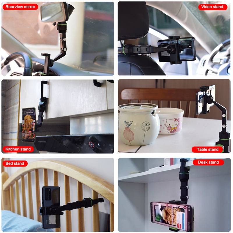 SOPORTE DE CELULAR PARA AUTO COMEDOR MESA ESCRITORIO - 6
