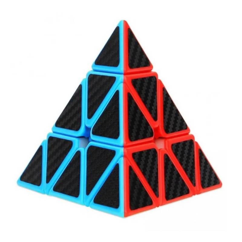CUBO RUBICK PIRAMIDE EN FIBRA DE CARBONO - 3