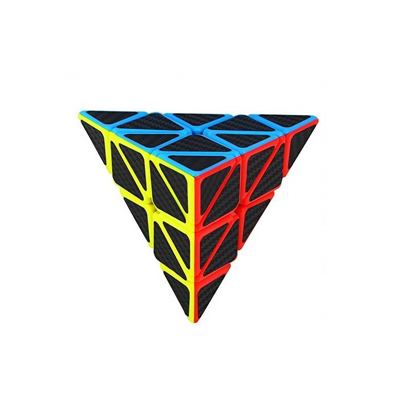 CUBO RUBICK PIRAMIDE EN FIBRA DE CARBONO - 5