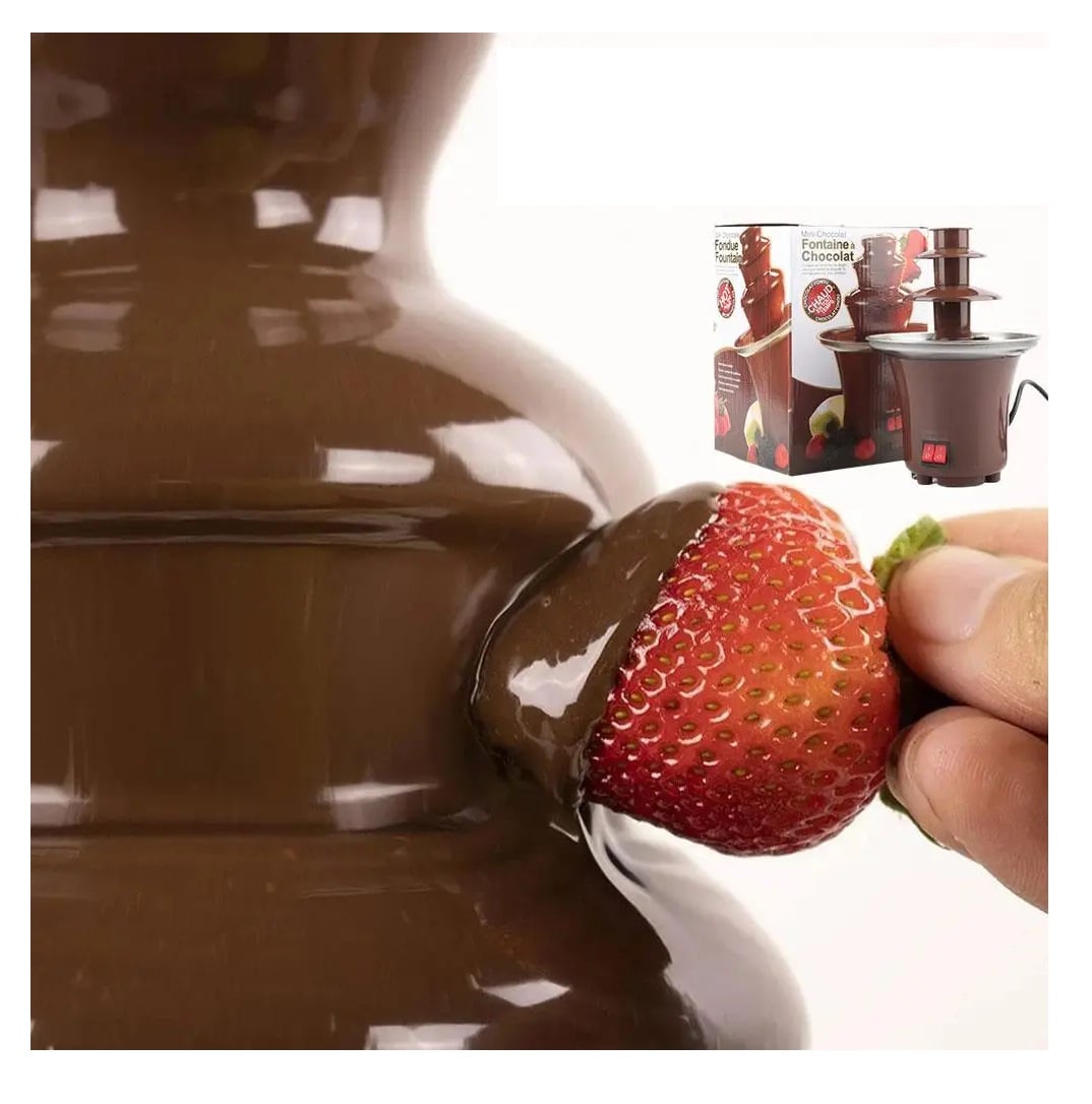 MAQUINA PARA DERRETIR CHOCOLATE FONDUE ELÉCTRICA CHOCOLATERA - 3