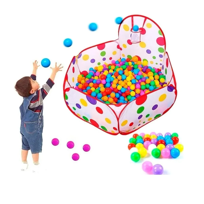 PISCINA CORRAL PARA PELOTAS JUEGO DE ESTIMULACION NIÑOS - 3
