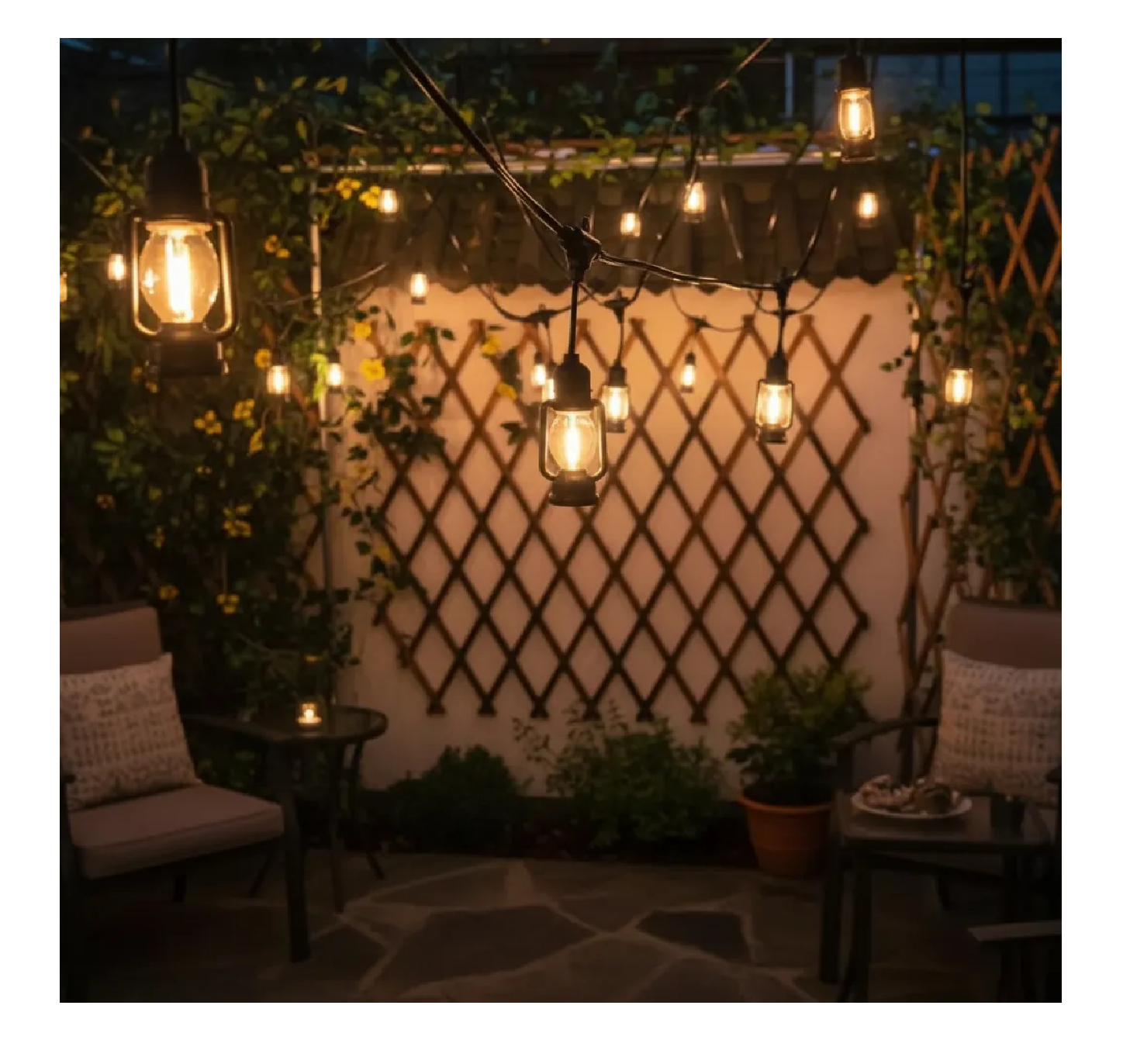 GUIRNALDA EXTERIOR BOMBILLA LED VINTAGE 5M T.FAROL - 2