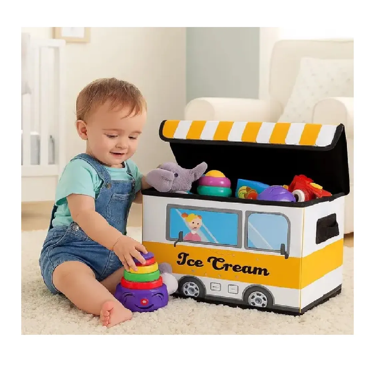 CAJA ORGANIZADORA PLEGABLE PARA NIÑOS (CON DISEÑO) - 2