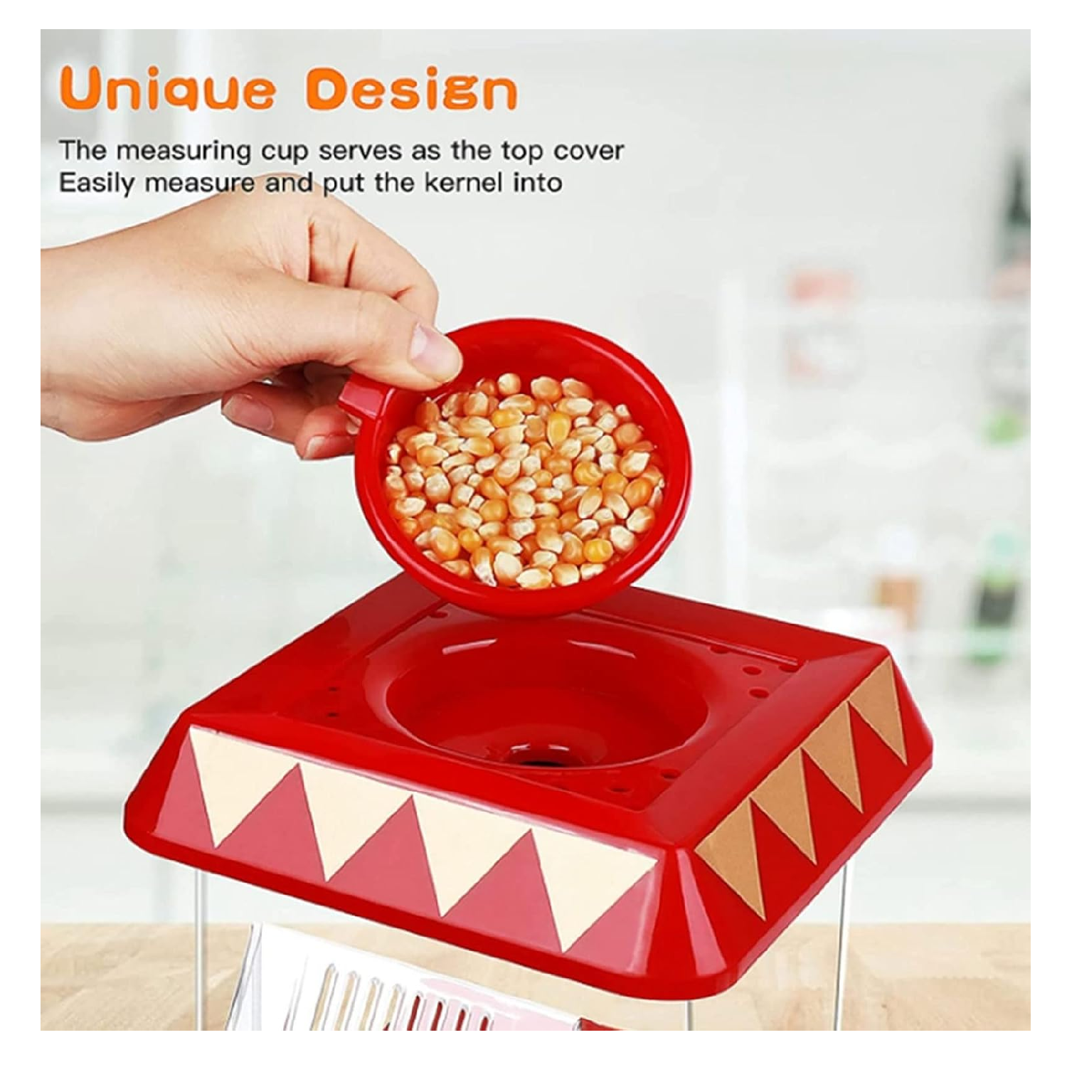 MAQUINA PARA HACER CANCHITA CON RUEDAS POP CORN MAKER - 2