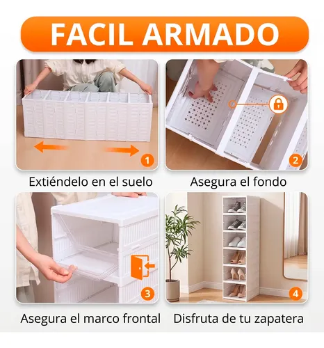 ZAPATERA PLEGABLE DE 6 NIVELES - 4
