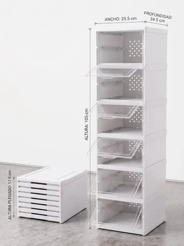 ZAPATERA PLEGABLE DE 6 NIVELES - 6