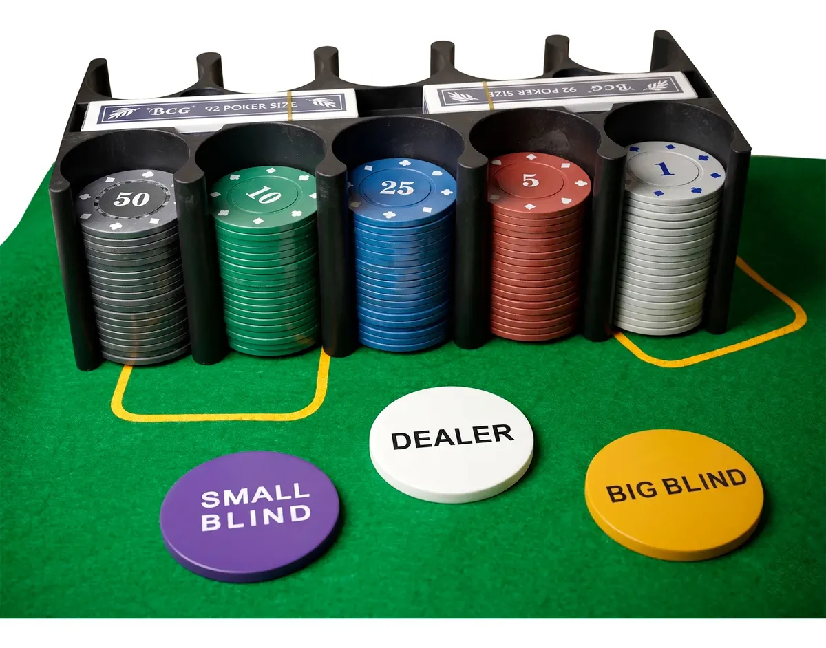 JUEGO DE PÓKER DE 200 FICHAS - 3