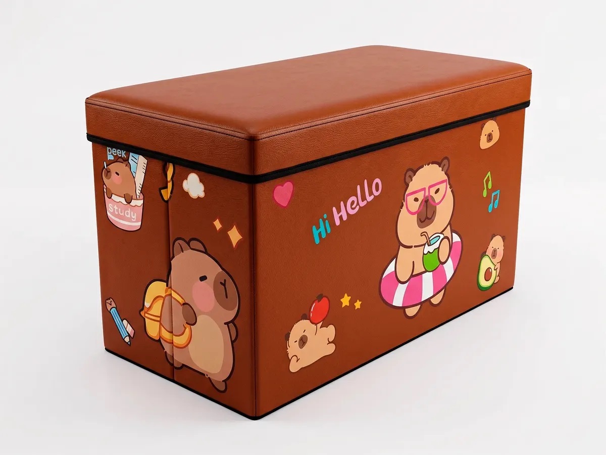 CAJA ORGANIZADORA DE JUGUETES GRANDE PARA NIÑOS DISEÑO - 1