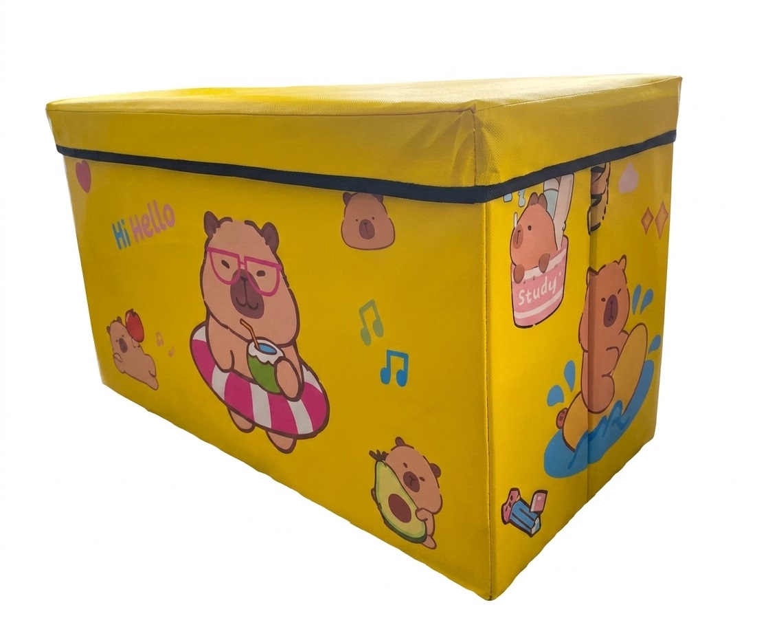 CAJA ORGANIZADORA DE JUGUETES GRANDE PARA NIÑOS DISEÑO - 2