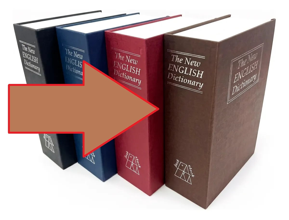 LIBRO CON SEGURIDAD CAJA FUERTE CON LLAVE FORMA DE LIBRO IDEAL PARA GUARDAR JOYA - 4