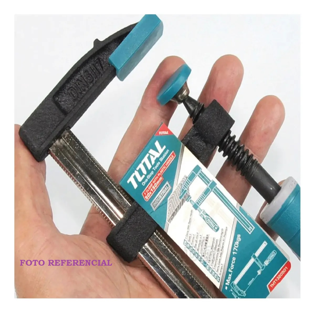 PRENSA F SARGENTO CARPINTERO DE 50 X 250 MM TOTAL - 5