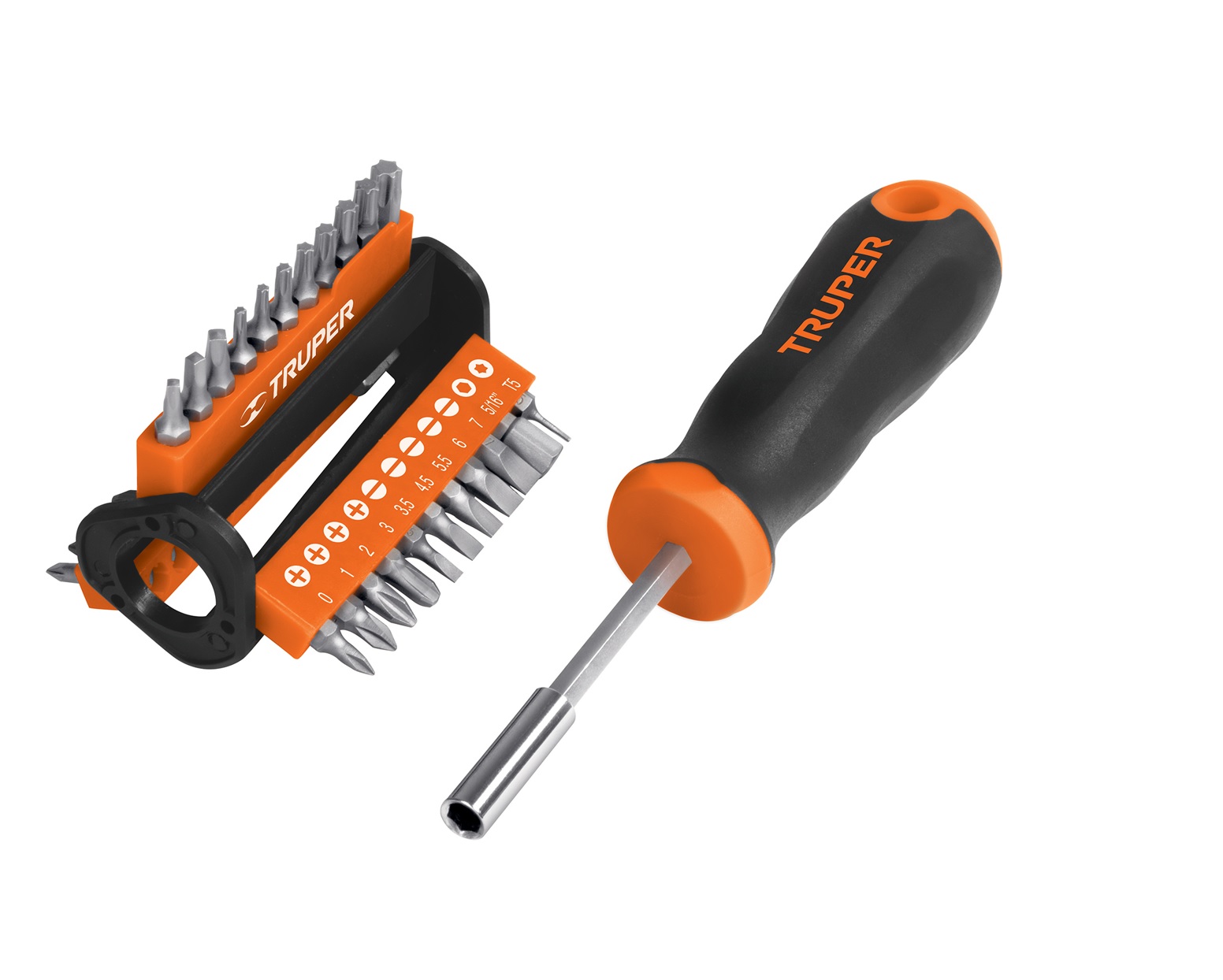 DESARMADOR CON 33 PUNTAS INTERCAMBIABLES TRUPER 13595 - 1