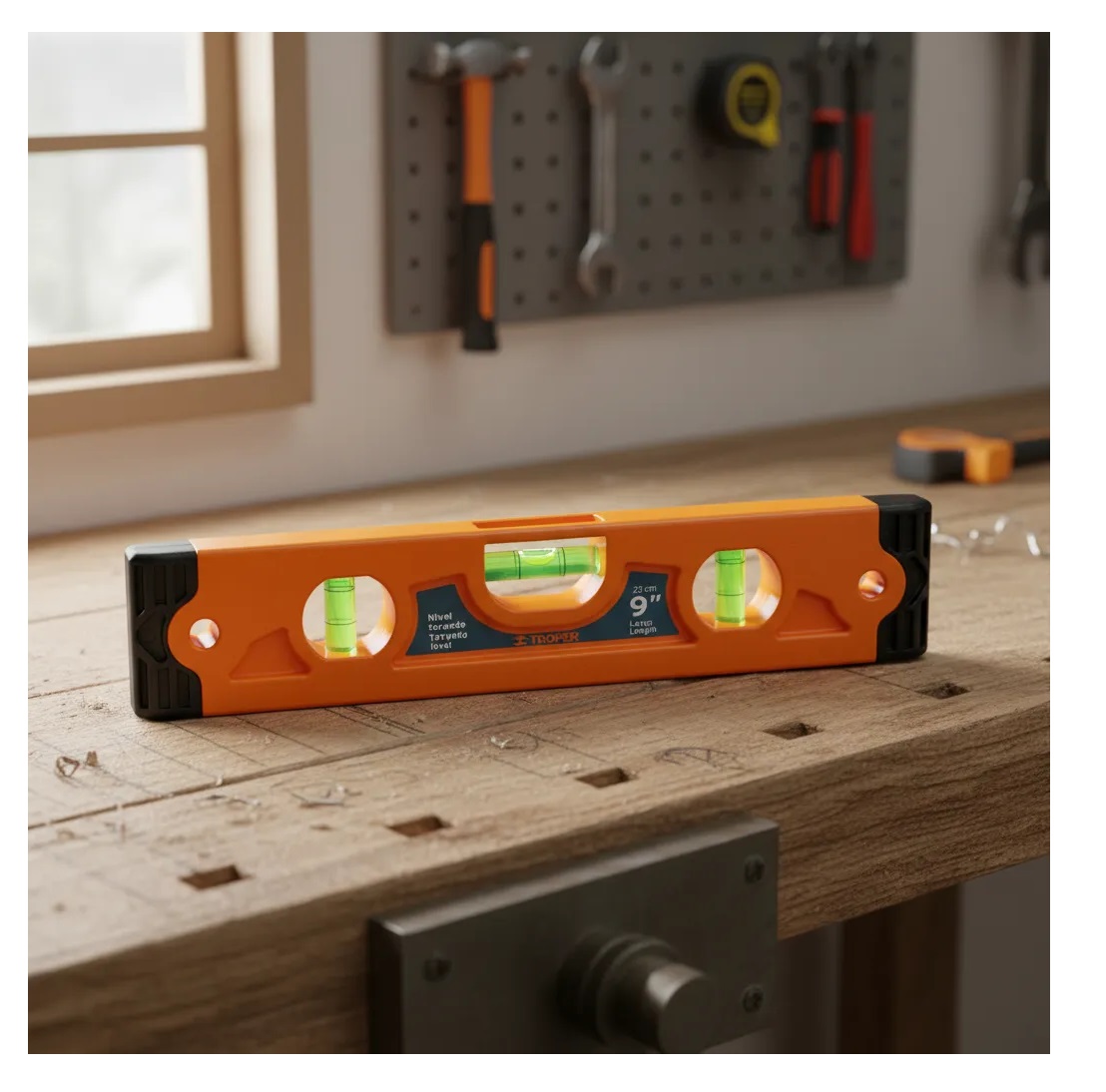 NIVEL MAGNÉTICO 9'' PLÁSTICO ABS TRUPER 11223 - 2