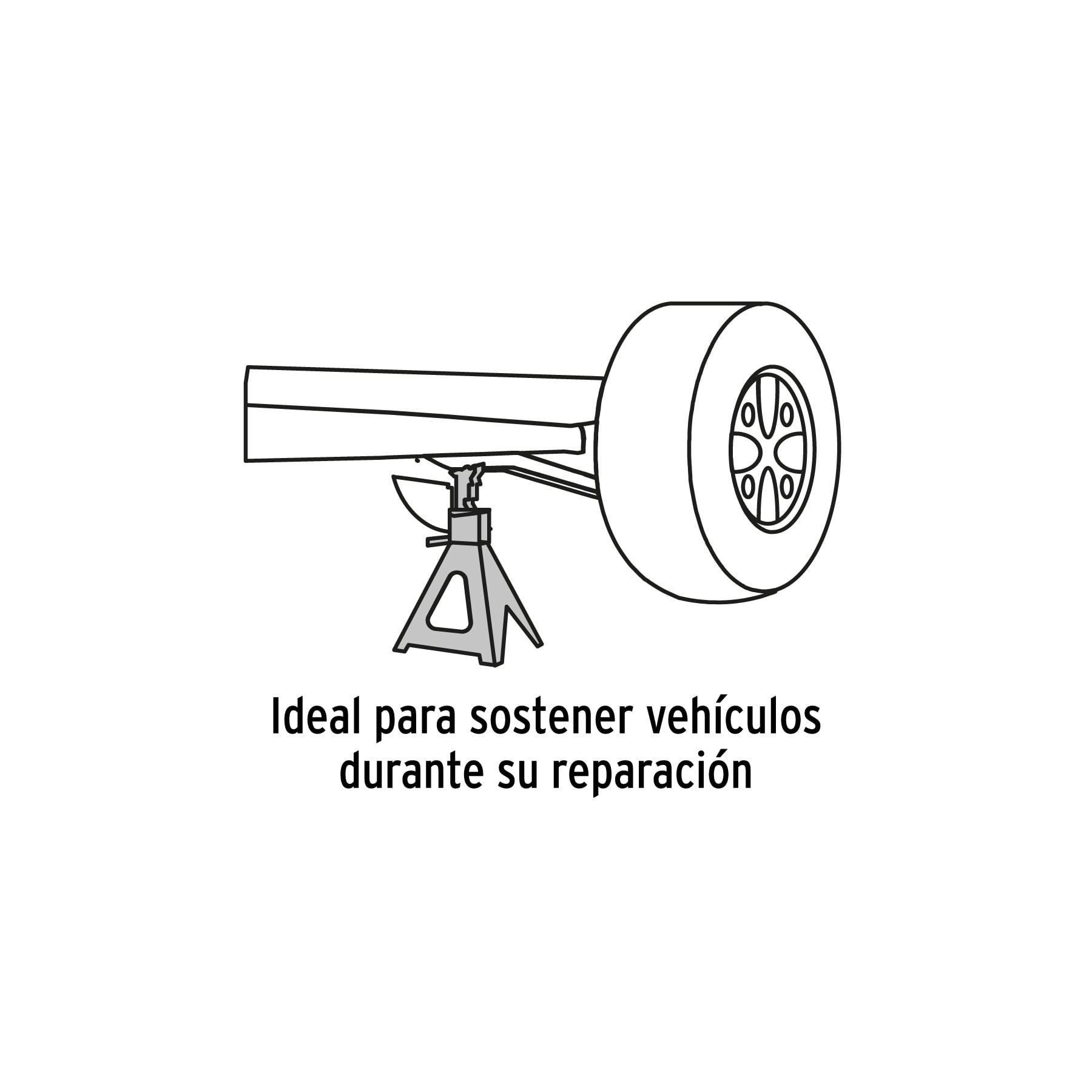 CABALLETE PARA AUTO 3 TONELADAS TRUPER 14843 - 4