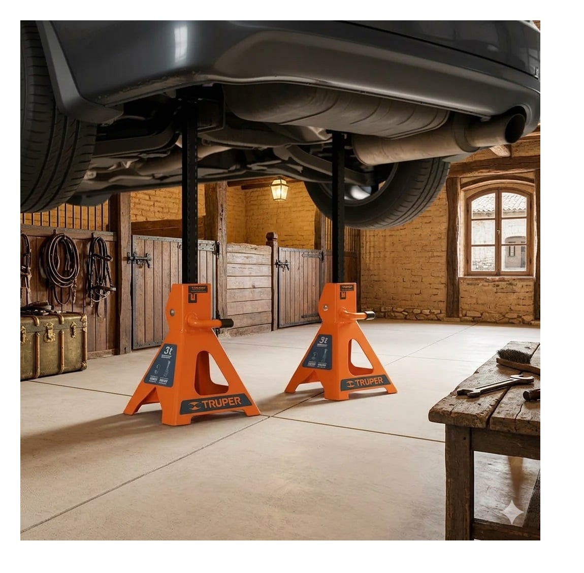CABALLETE PARA AUTO 3 TONELADAS TRUPER 14843 - 5