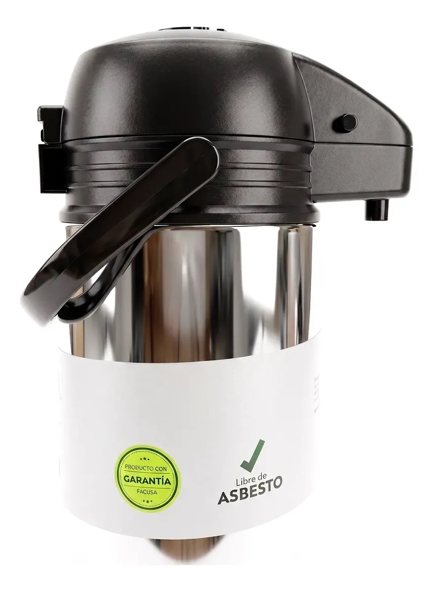 TERMO 1.90 LITROS SIFON SATINADO COLOR ACERO - 5