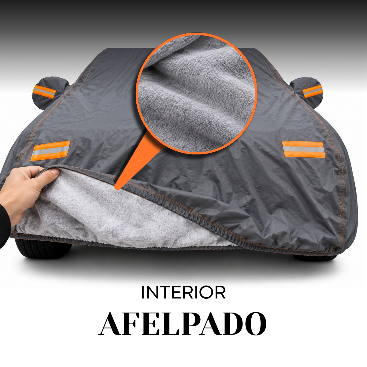 COBERTOR PARA KIA SOLUTO SEDAN IMPERMEABLE ANTI UV - 6