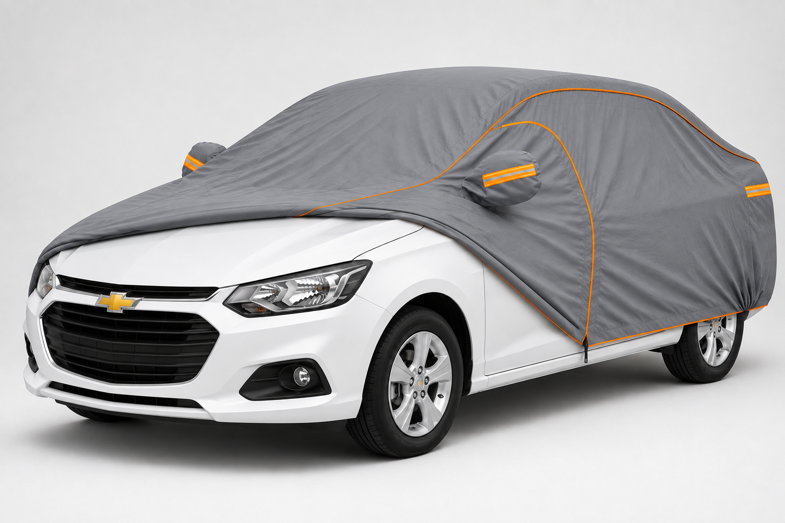 COBERTOR PARA CHEVROLET PRISMA SEDAN IMPERMEABLE ANTI UV - 1