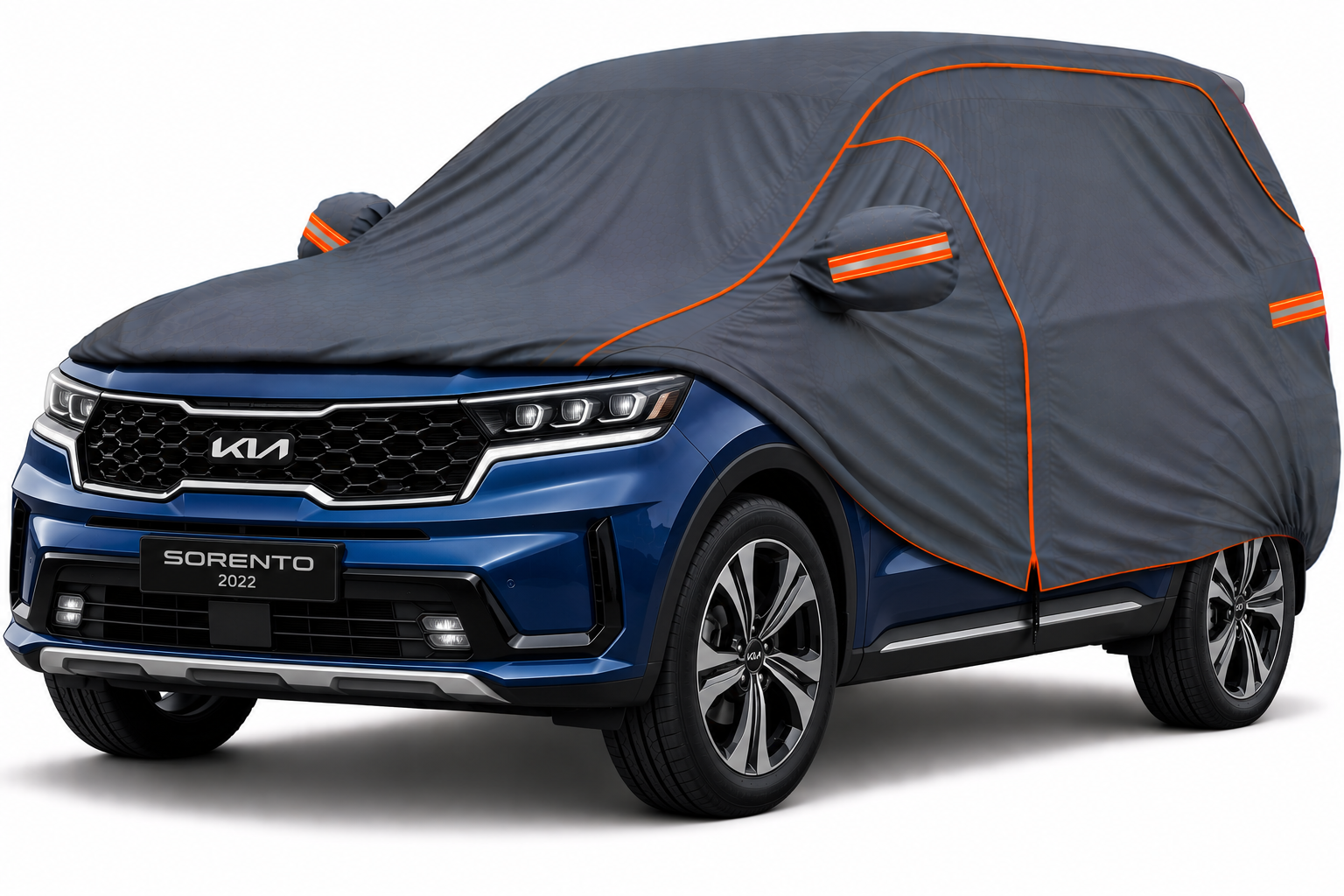 COBERTOR PARA KIA SORENTO 2022 IMPERMEABLE ANTI UV - 1